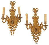 (2) LOUIS XVI STYLE ORMOLU TWO