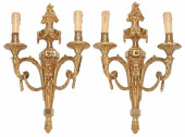 (2) LOUIS XVI STYLE ORMOLU TWO