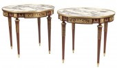 (2) LOUIS XVI STYLE ORMOLU-MOU