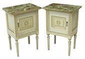 (2) LOUIS XVI STYLE PARCEL GIL