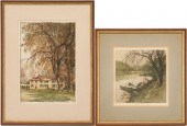 2 LUIGI KASIMIR ETCHINGS, INCL