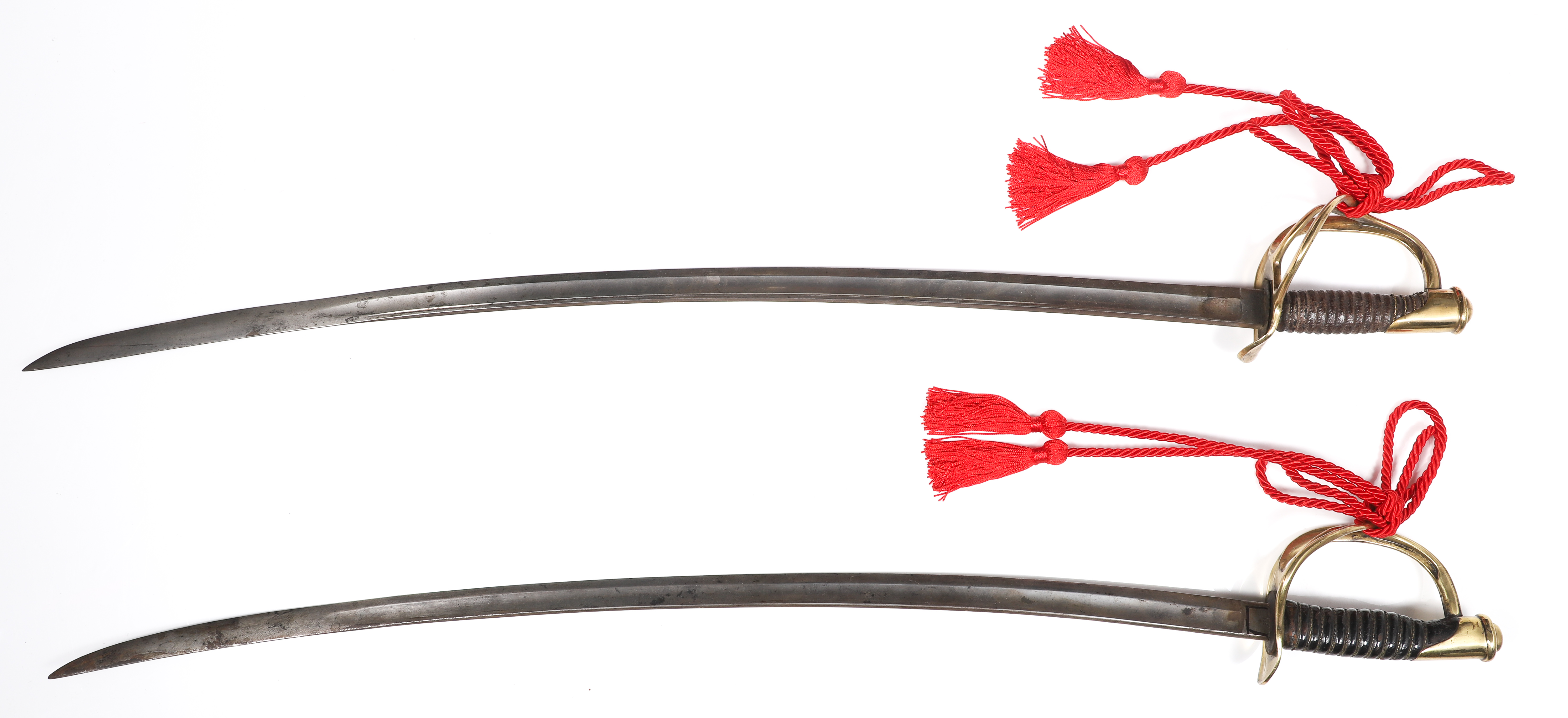 (2) M1840-1860 US Cavalry Swords,