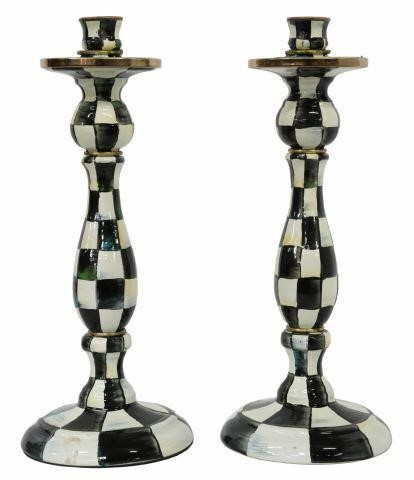 (2) MACKENZIE-CHILDS COURTLY