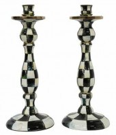 (2) MACKENZIE-CHILDS COURTLY C