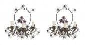 (2) MAISON BAGUES STYLE CRYSTA
