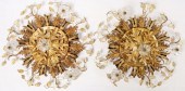 (2) MAISON BAGUES STYLE FLUSH