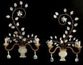 (2) MAISON BAGUES STYLE GILT I