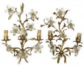 2) MAISON BAGUES STYLE GILT IR