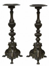 (2) MAITLAND-SMITH BRONZE FLOO