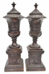 (2) MAITLAND-SMITH BRONZE LIDD