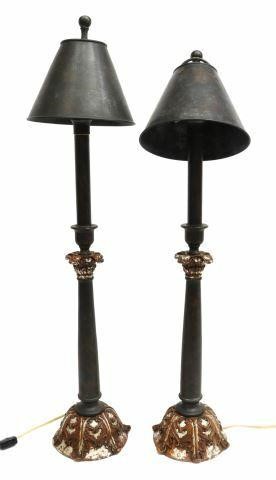 (2) MAITLAND-SMITH CANDLESTICK