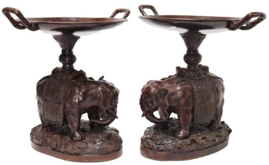 2) MAITLAND-SMITH PATINATED