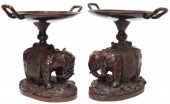 2) MAITLAND-SMITH PATINATED BR