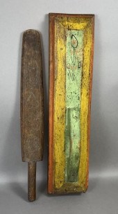 2 MANGLE SMOOTHING BOARDS CA.