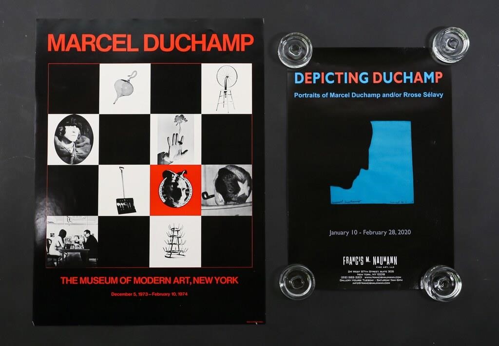 2 MARCEL DUCHAMP EXHIBITION