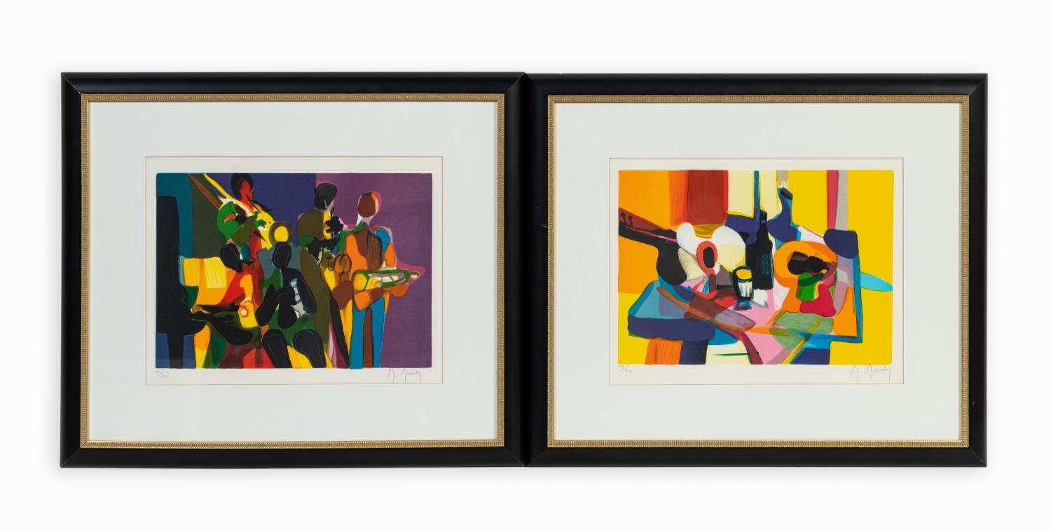 2 MARCEL MOULY FIGURAL & STILL LIFE