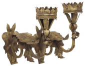 (2) MARCIA BROWN DESIGN GILT &