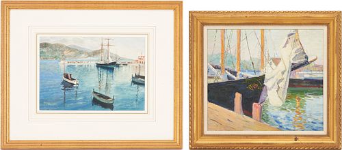 2 MARITIME PAINTINGS INCL.