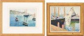 2 MARITIME PAINTINGS INCL. ELI