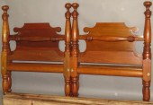 2 MATCHING CHERRY BEDSca. 1840