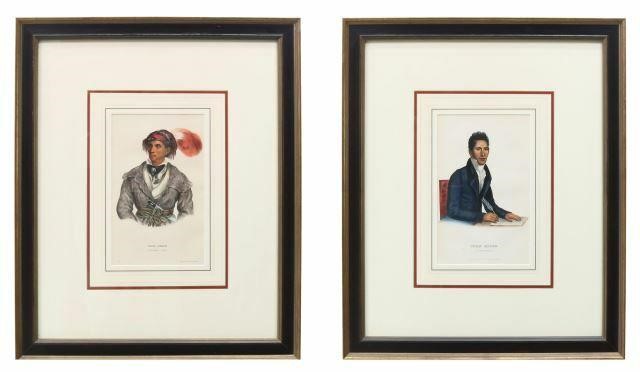 (2) MCKENNEY HALL INDIAN TRIBES