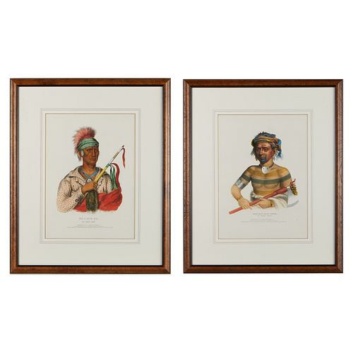 2 MCKENNEY HALL LITHOGRAPHS W/ BOOK