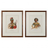 2 MCKENNEY HALL LITHOGRAPHS W/