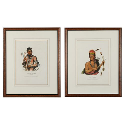 2 MCKENNEY HALL LITHOGRAPHS W/ BOOK