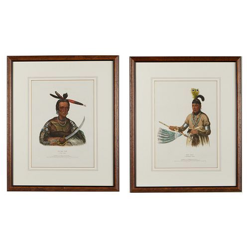 2 MCKENNEY HALL LITHOGRAPHS W/ BOOK