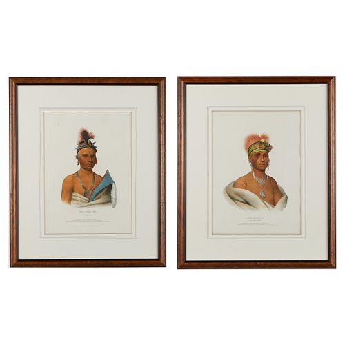 2 MCKENNEY HALL LITHOGRAPHS W/ BOOK