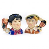 2 MD ROYAL DOULTON CHARACTER J