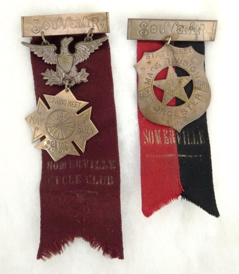 (2) Medals: Boston Spring Meet &