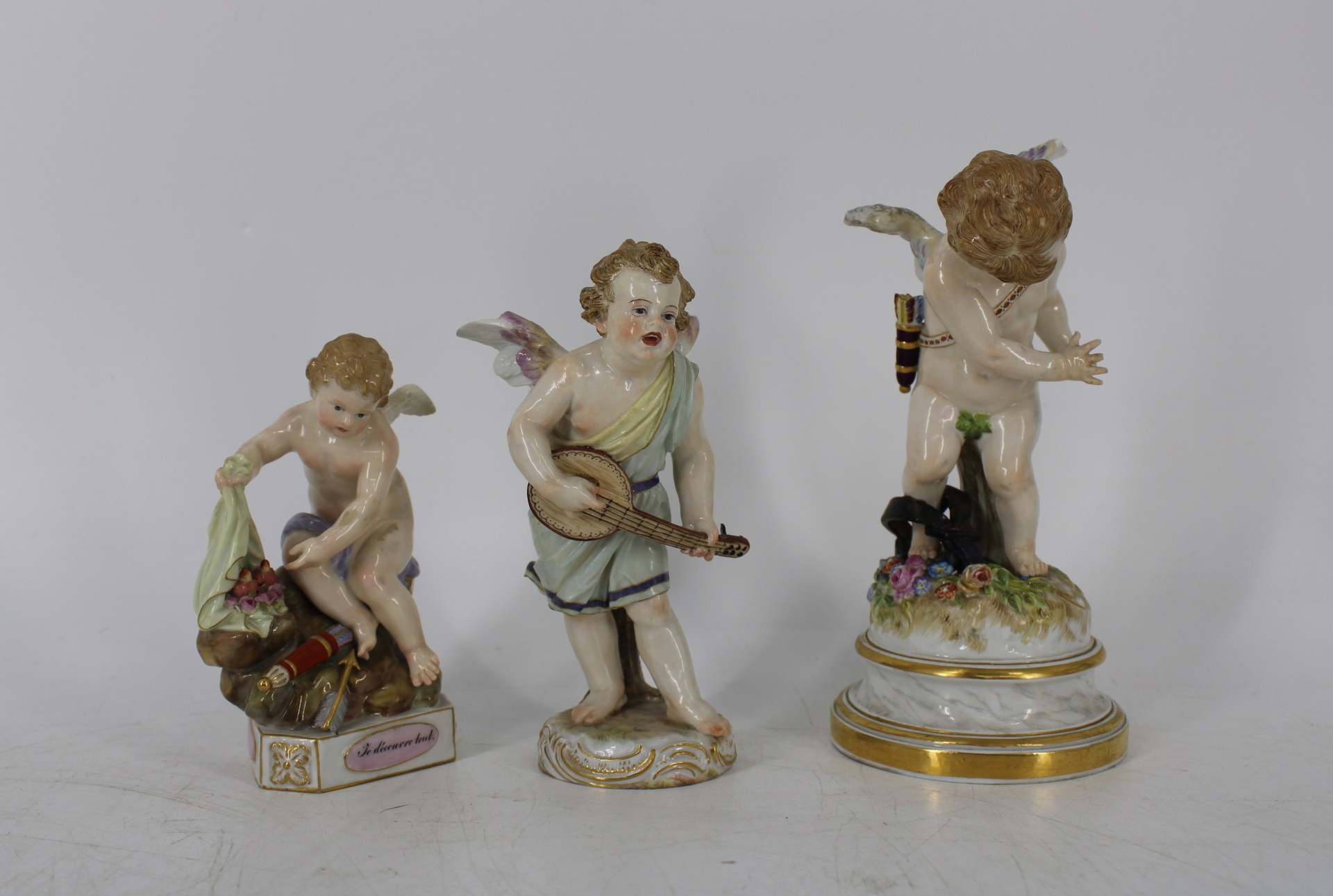 2 MEISSEN & 1 MEISSEN STYLE