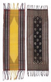 2 MEN'S SHOULDER CLOTHS, SUMBA