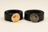 2 MEN'S VERSACE ROUND MEDUSA L