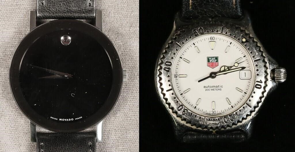 2 MEN'S WATCHES TAG HEUER AUTOMATIC