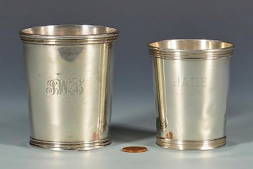 2 MERRIMAN TN COIN SILVER JULEP