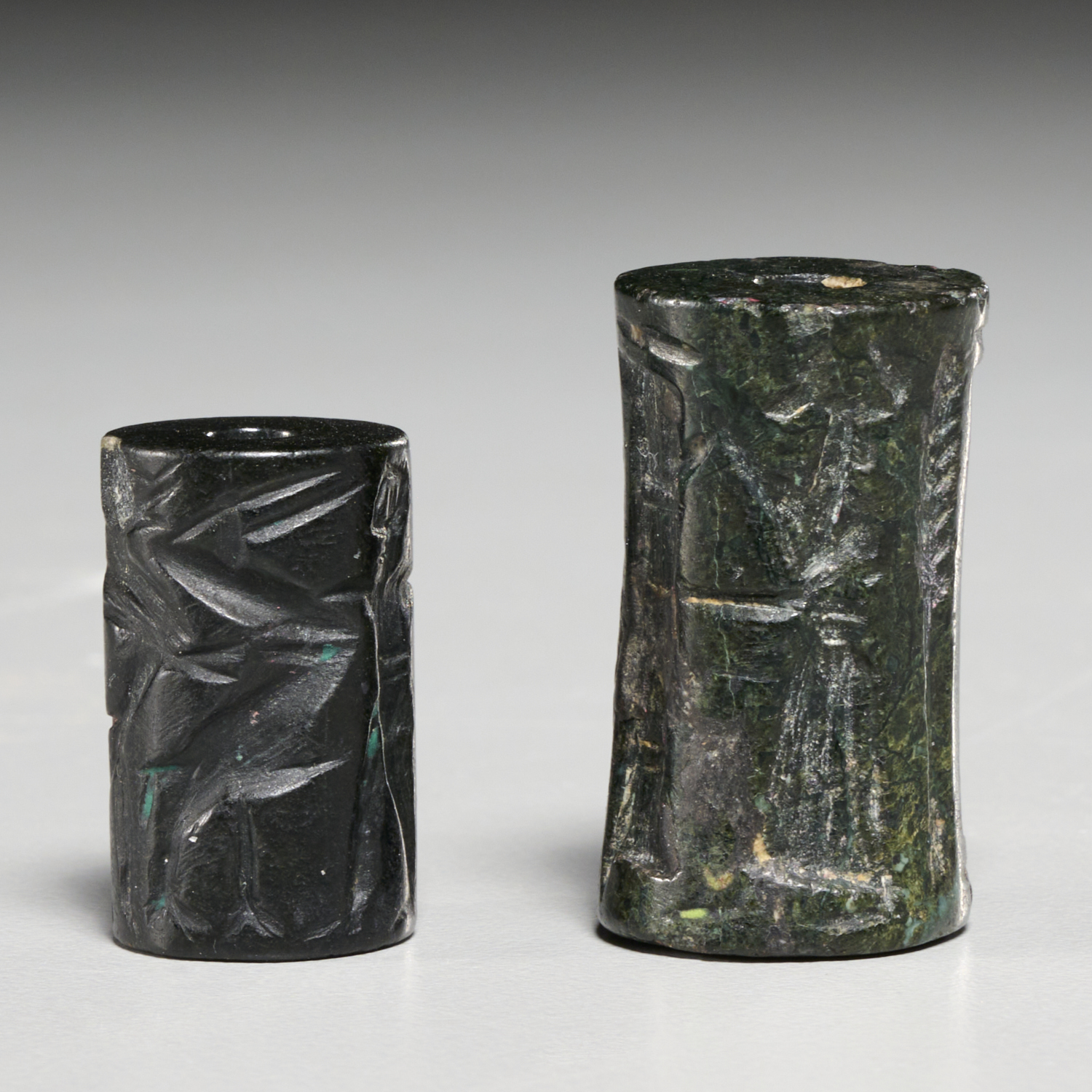 (2) MESOPOTAMIAN CYLINDER ROLL