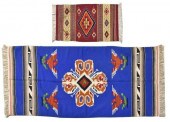 (2) MEXICAN WOOL SERAPE BLANKE