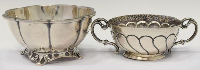 (2) MEXICO 930 & 900 SILVER LOBED &