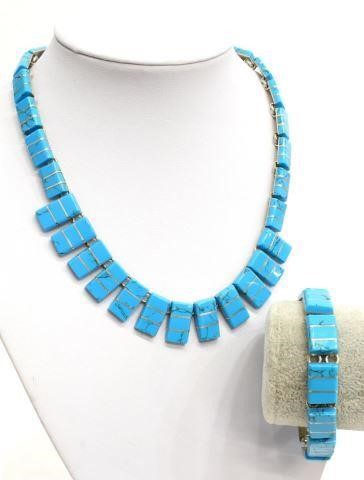 (2) MEXICO 950 SILVER TURQUOISE