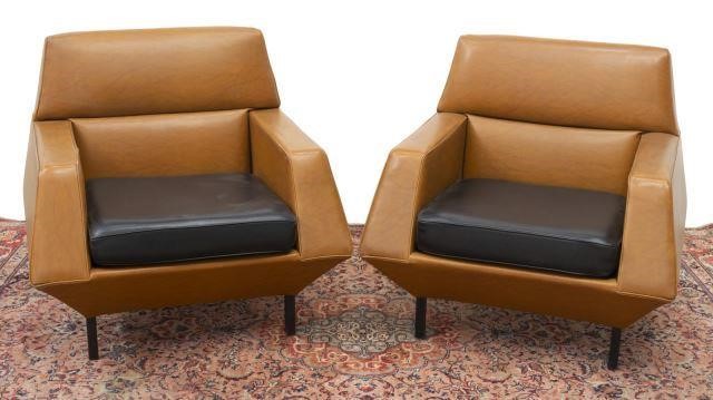 (2) MID-CENTURY MODERN