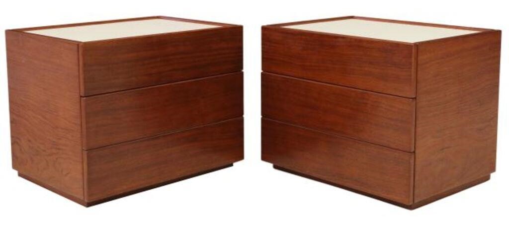 (2) MID-CENTURY MODERN LOW