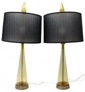 2) MID-CENTURY MODERN MARBRO A