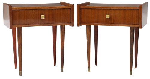 (2) MID-CENTURY MODERN