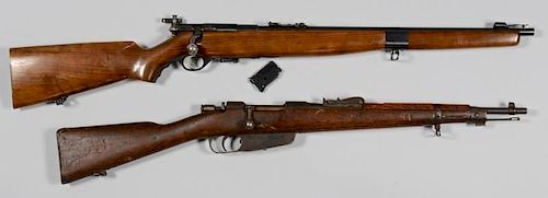 2 MILITARY BOLT-ACTION RIFLES1st