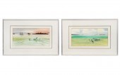 2 MILLARD WELLS WATERCOLORS WE