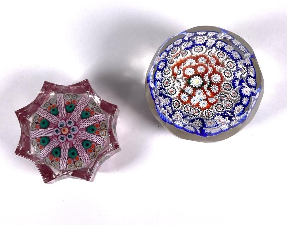 (2) MILLEFIORI ARTGLASS