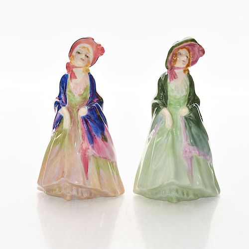 2 MINI ROYAL DOULTON FIGURINES,