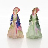 2 MINI ROYAL DOULTON FIGURINES